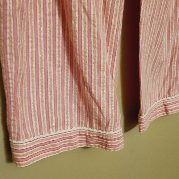 Victoria's Secret Red Label | Women's Two Piece Striped Pajama Pants Set (Small) - Picture 14 of 16